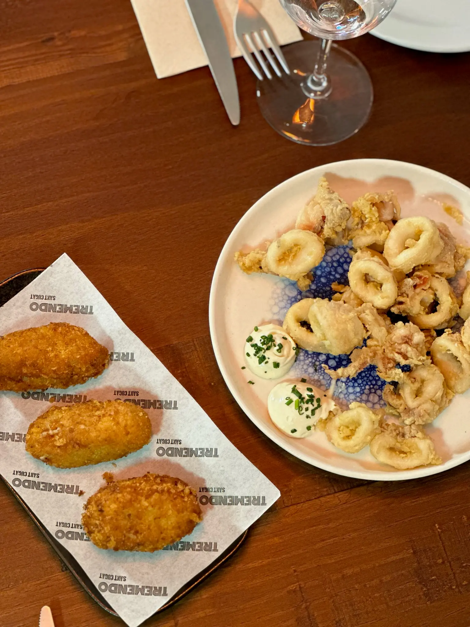 Croquetas de calamar Tremendo
